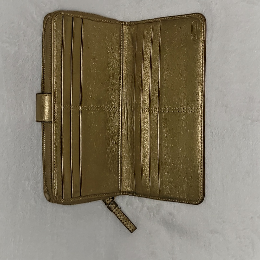 Coach Canvas Wallet - Picture 2 of 4